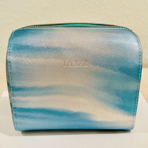 🥑NEW🥑 Gorgeous LA MER Limited Edition Cosmetic Bag with Logo - Picture 7 of 11